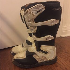 Thor  blitz motocross riding boots size 9